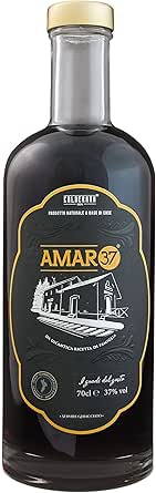 Amaro 37 bottiglia da 70 CL 37° - I GRADI DEL GUSTO - Binario37 Amaro Calabrese (Moccone Camigliatello Silano)