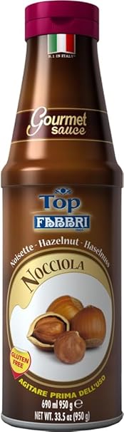 FABBRI Topping Gourmet Sauce NOCCIOLA 950g (690ml)
