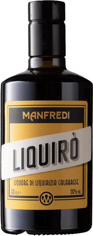 MANFREDI Liquore Liquirizia Liquirò, 26%, 500 ml
