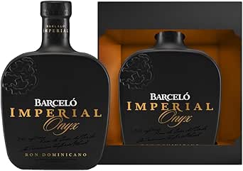 Ron Barceló Imperial Onyx – Bottiglia da 700 ml di Rum Ambrato, Invecchiato Naturalmente Fino a 10 Anni in Barrique di Rovere, Rum Dominicano da 100% Succo di Canna da Zucchero