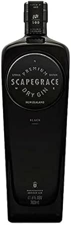 SCAPEGRACE SMALL PREMIUM DRY GIN BLACK 70 CL
