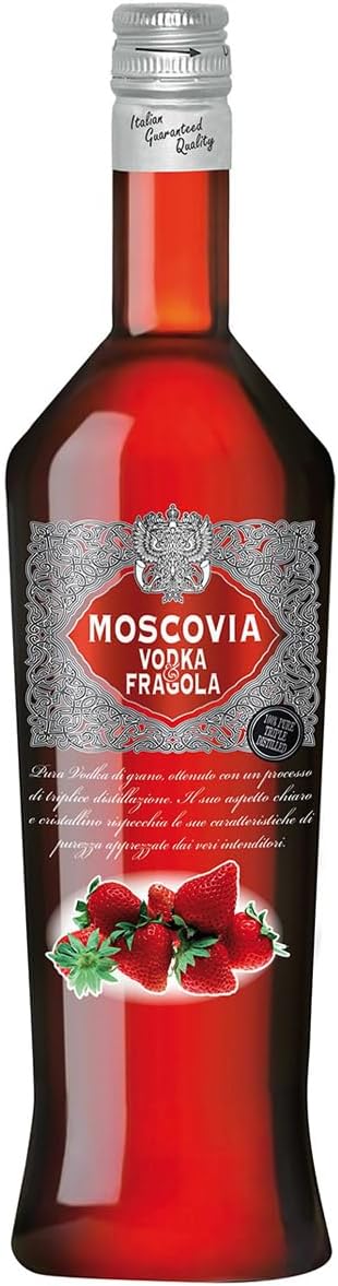 Vodka Moscovia 1 L (Fragola)