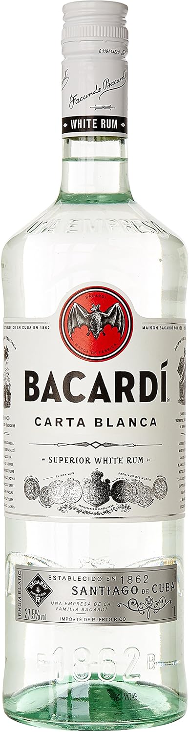 Bacardi Rhum Carta Blanca Ml.1000