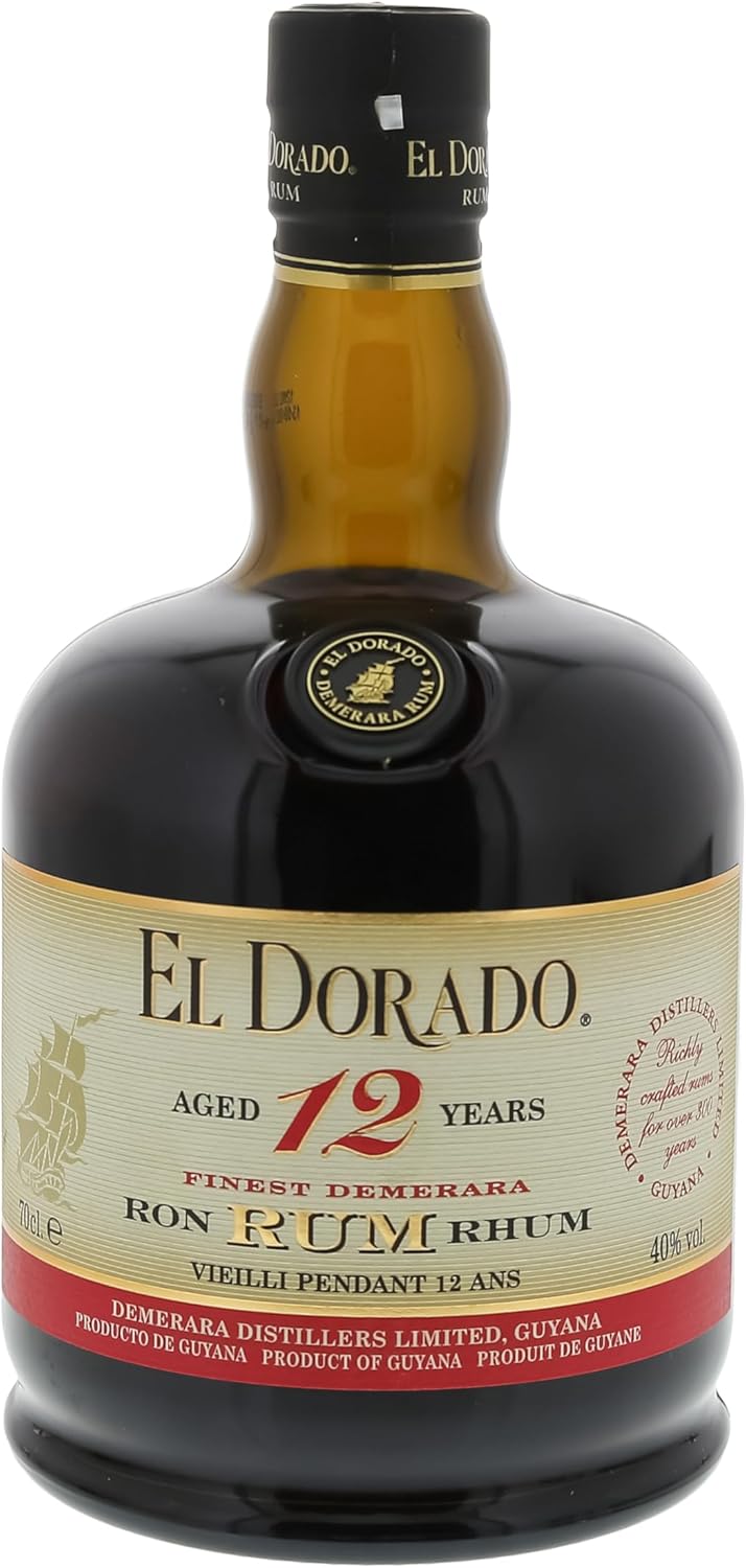 El Dorado 12 Years Old Finest Demerara Rum 40% Vol. 0,7l