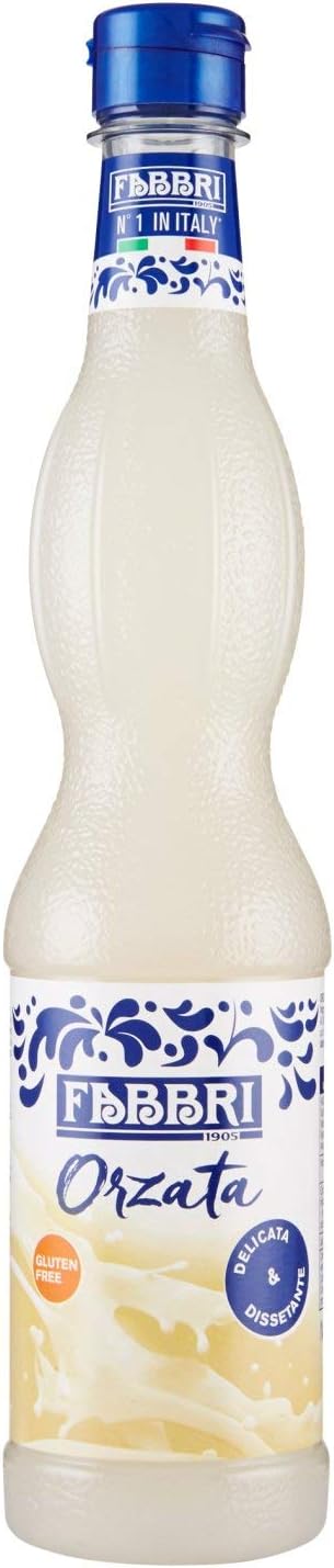 Fabbri - Sciroppo Orzata, Delicata e Dissetante - 560 ml