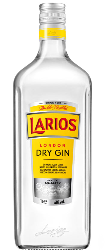 GIN LARIOS 37.5° DRY CL 100