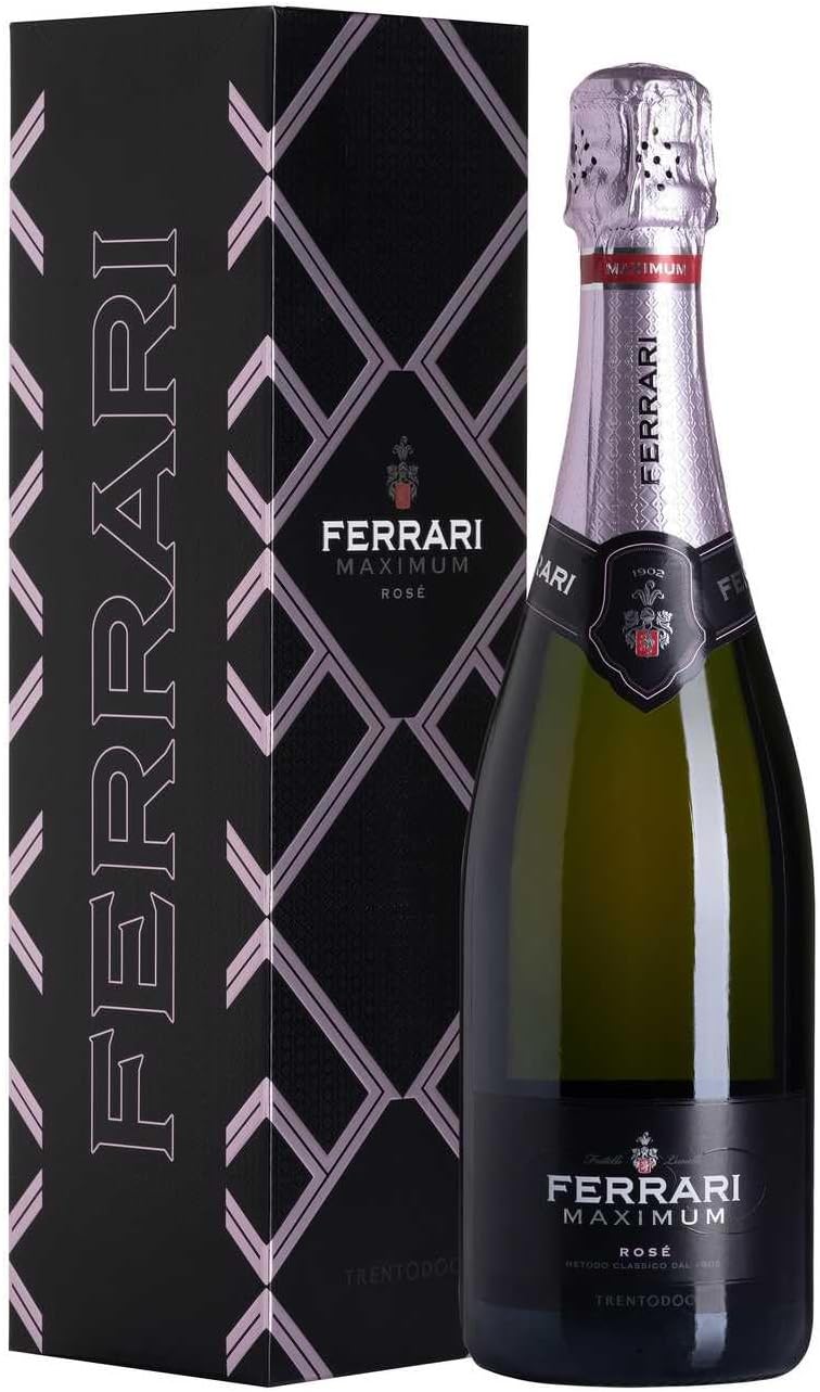 SPUMANTE FERRARI MAXIMUM ROSE' ASTUC CL 75